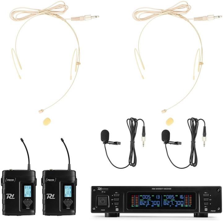 Produktbild Power Dynamics Drahtlossystem PD220B, Wandlerprinzip: Dynamisch