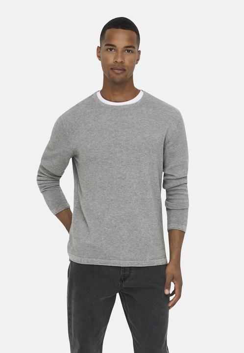 Produktbild Only & Sons Struktur Strickpullover (L)