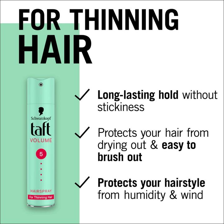 Actual product image Schwarzkopf Professional Taft Volume Mega Strong 5 Hair Spray - Hairspray (250 ml)