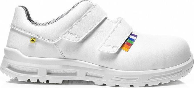 Actual product image Elten Safety low shoe ESD S3 BRAYDEN XXTM white Strap Gr.46 (S3, 46)