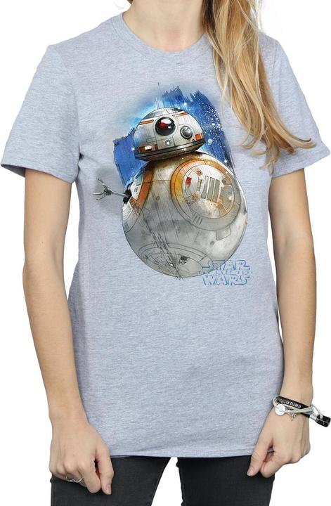 Image du produit Star Wars - T-shirt THE LAST JEDI BB-8 BRUSHED - Femme (L)