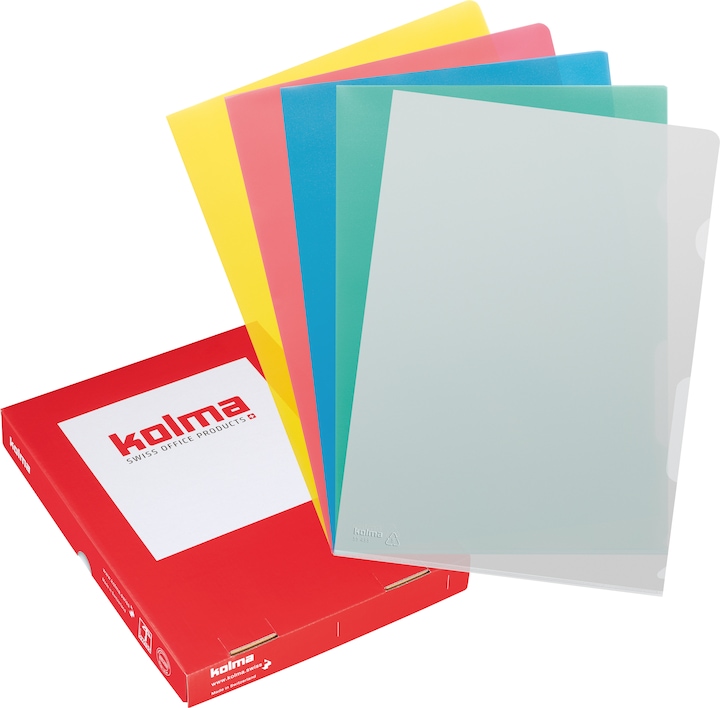 Actual product image Kolma A4 grained superstrong sorted folder (A4, 100 x)