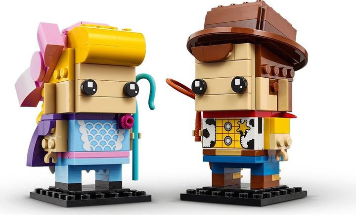Actual product image LEGO BrickHeadz - Woody and Porcelain Girl (40553, LEGO Disney, LEGO Rare Sets)