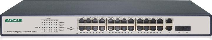 Productafbeelding Digitus 24-poorts Fast Ethernet PoE schakelaar (24 ports)