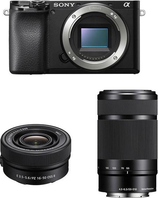 Actual product image Sony Alpha 6100 Kit (16 - 50 mm, 24.20 Mpx, APS-C / DX)