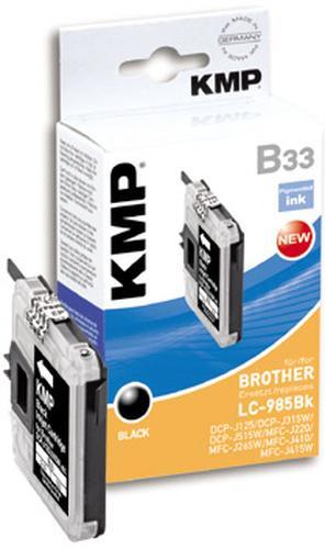 Actual product image KMP B33 Ink Cartridge Compatible with Brother LC-985 BK (FC)