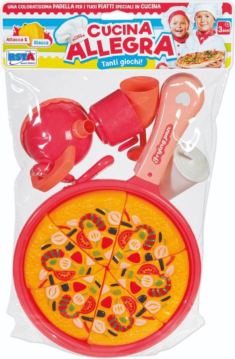 Produktbild Rs Toys Set Cucina E Pizza Stacca Attacca Con Padella In Display 6 Pz