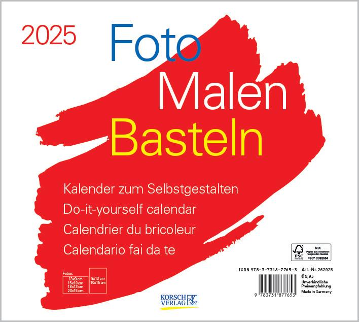 Bastelkalender (21.5 x 24 cm)