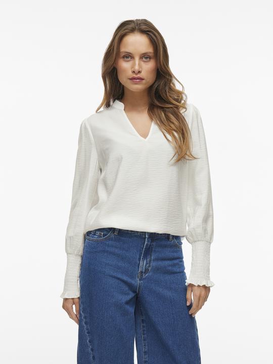 Image du produit Vila V-Ausschnitt Oberteil mit langen Ärmeln (40)