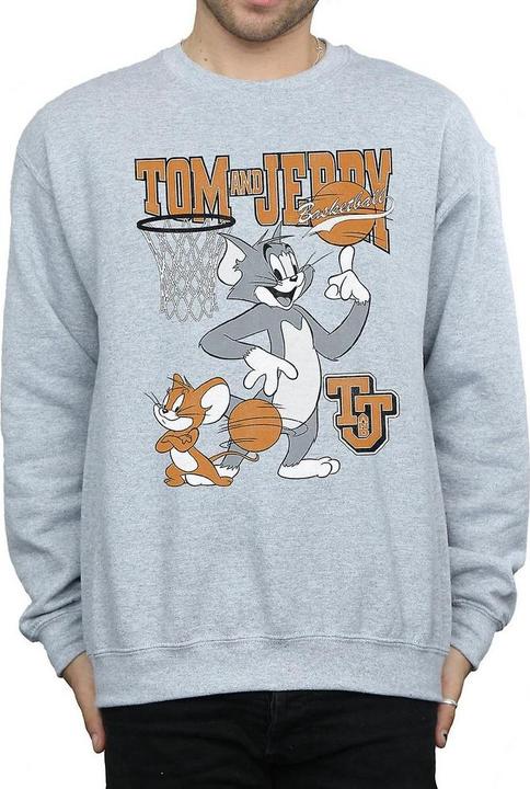 Actual product image Tom & Jerry Spinning Basketball Sweatshirt (M)