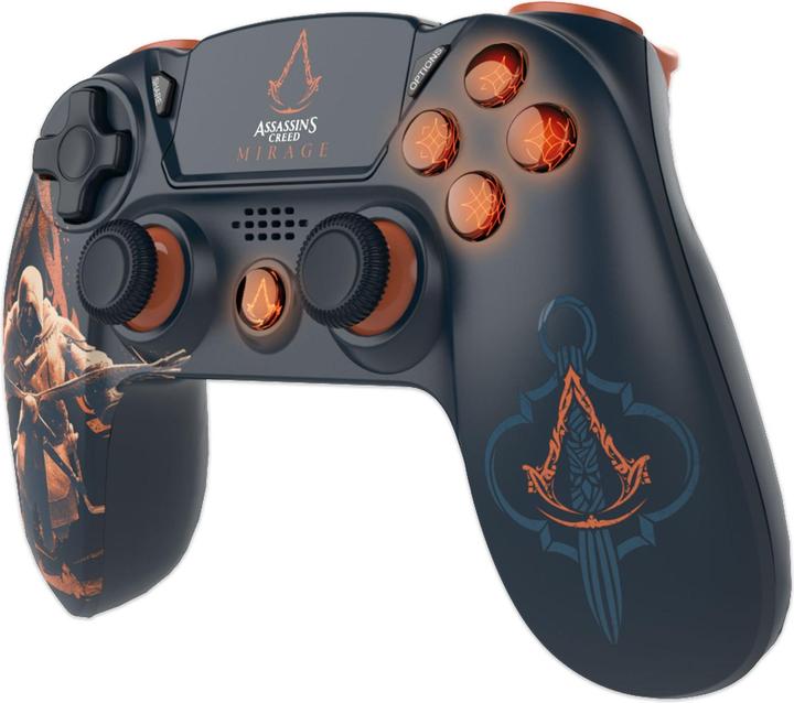 Actual product image Freaks and Geeks PS4 Controller AC Mirage Silhouette wireless black (PS4)