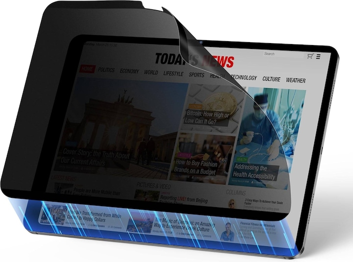 Actual product image ESR Magnetic (removable) privacy screen protector (1 Piece, iPad Air 11 2024 (M2))