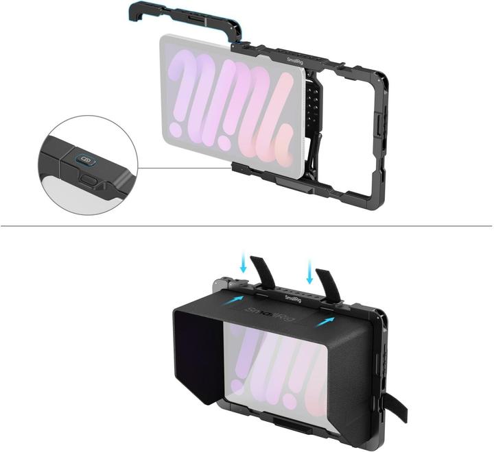 Productafbeelding SmallRig Cage for iPad mini 6 / A17 Pro MD5058 (Kooi)