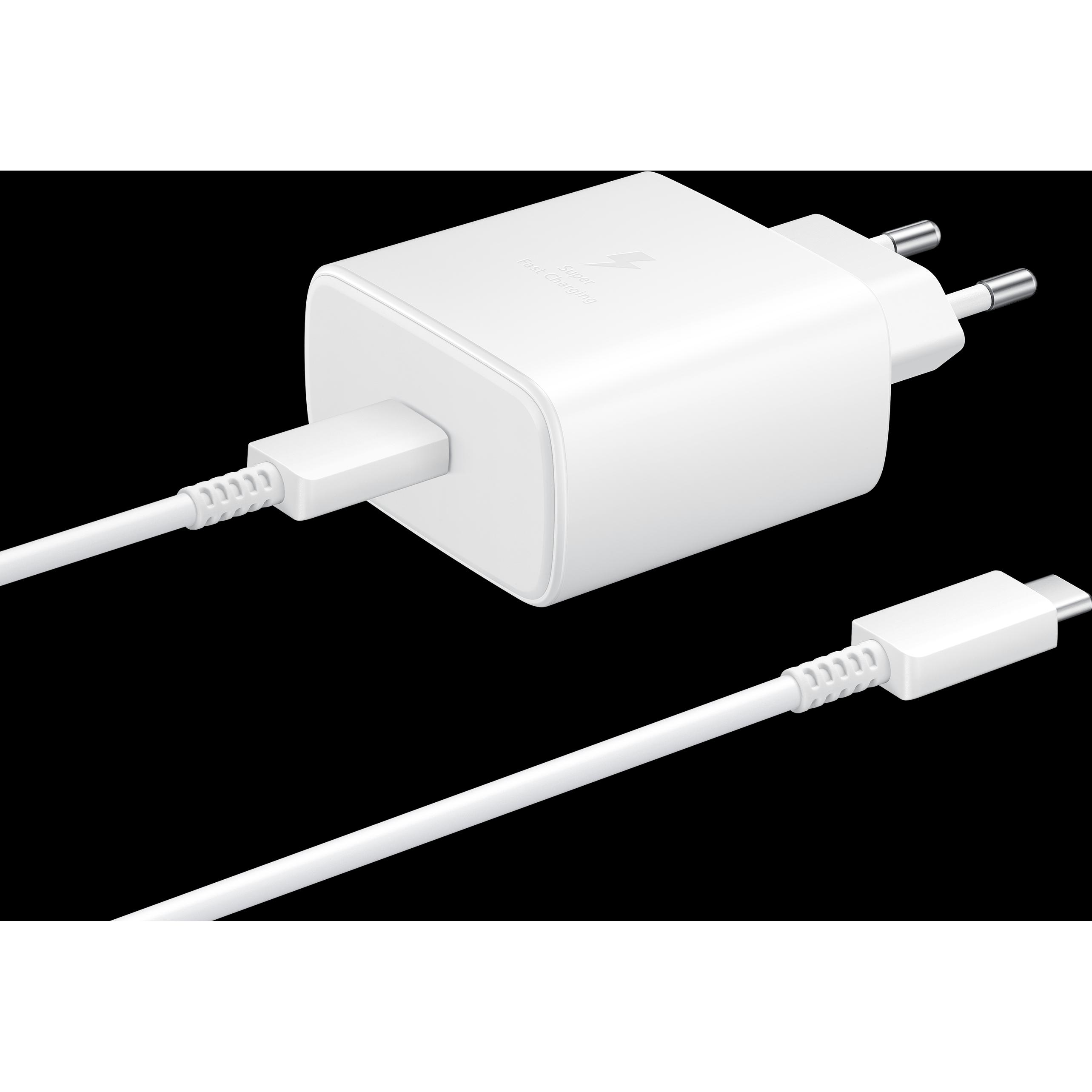 Thumbnail - Samsung EP-TA845 USB-C (45 W), USB Ladegerät, Weiss