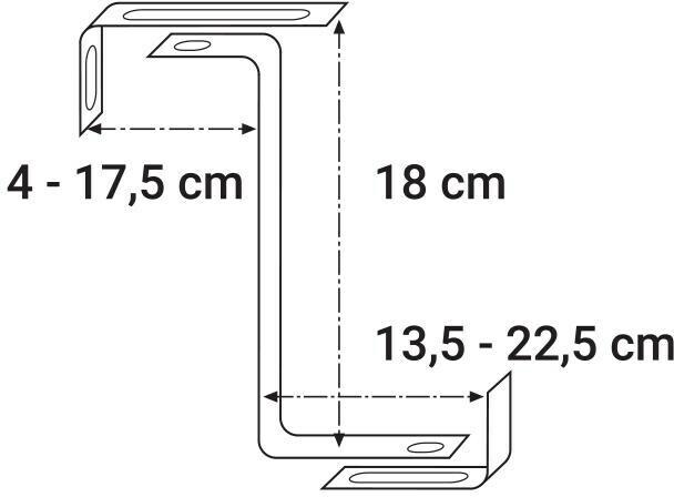 Actual product image Alba Balcony box girder