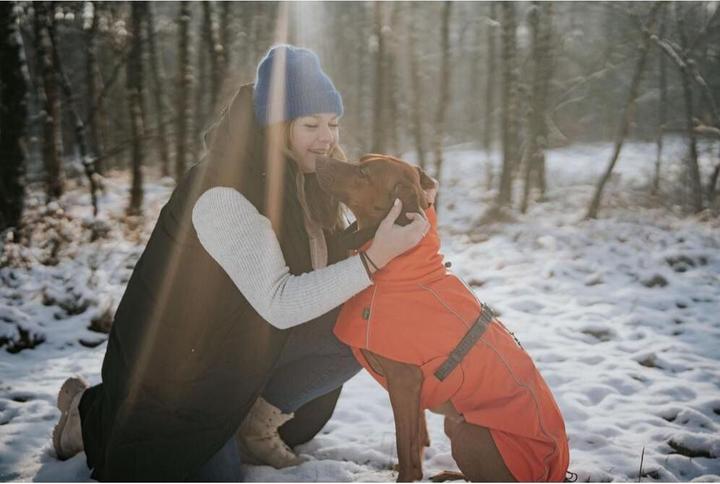 Produktbild Hunter Dogcoat Nordby 30, orange - (203419) (30, Hundemantel)