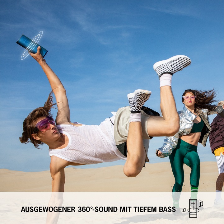 Produktbild UE Boom 3 (15 h, Akkubetrieb, Stromversorgung über USB)