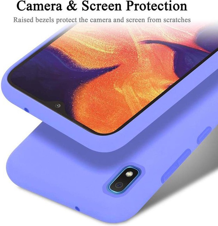 Produktbild Cadorabo TPU Liquid Silicone Case Cover (Samsung Galaxy A10, HTC One M10)
