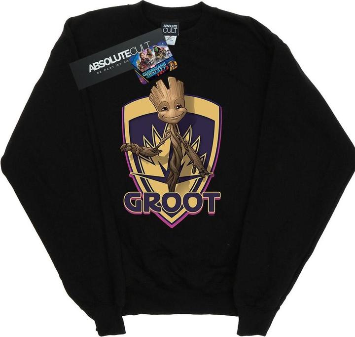 Image du produit - Sweat GUARDIANS OF THE GALAXY GROOT BADGE - Femme (L)