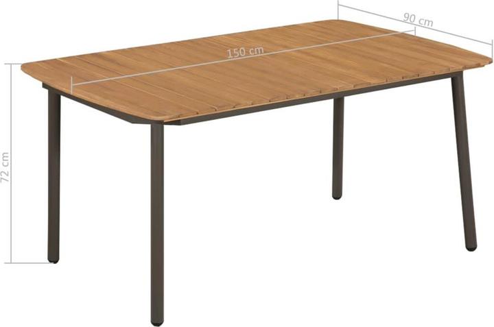Produktbild vidaXL Edmon (150 x 90 x 72 cm)