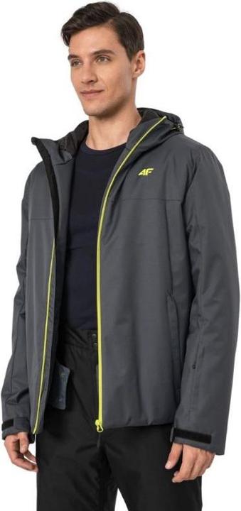 Actual product image 4F Kurtka narciarska męska H4Z22-KUMN001 Szara r. S (S)