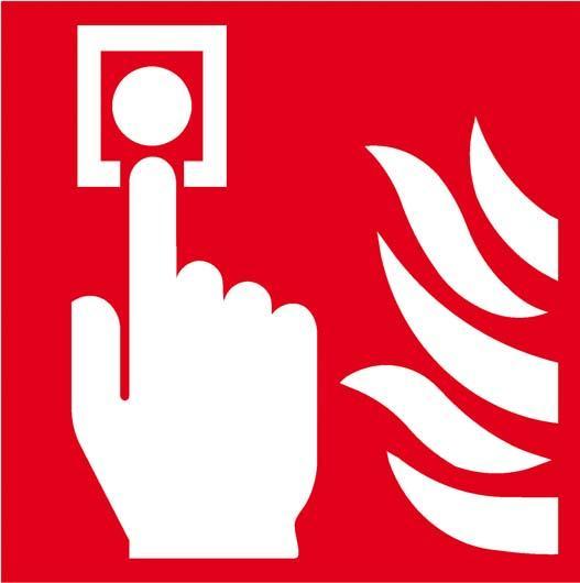 Produktbild SafetyMarking Brandschutzaufkleber "Brandmelder " quadratisch 15,0 x 15,0 cm