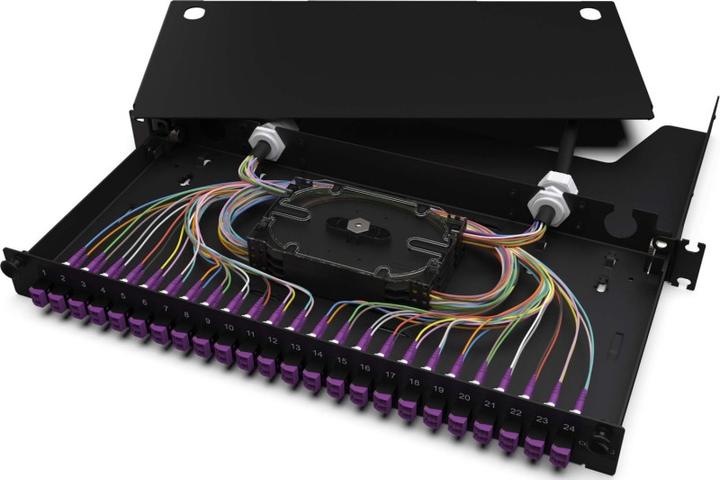 Actual product image Corning LANSCAPE splice box LAN1 LAN1-12AV-PGTL-B
