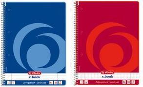 Productafbeelding Herlitz College notitieboek x.boek gelinieerd DIN A4 binnenmarge (A4, Rijen, Geen binding)