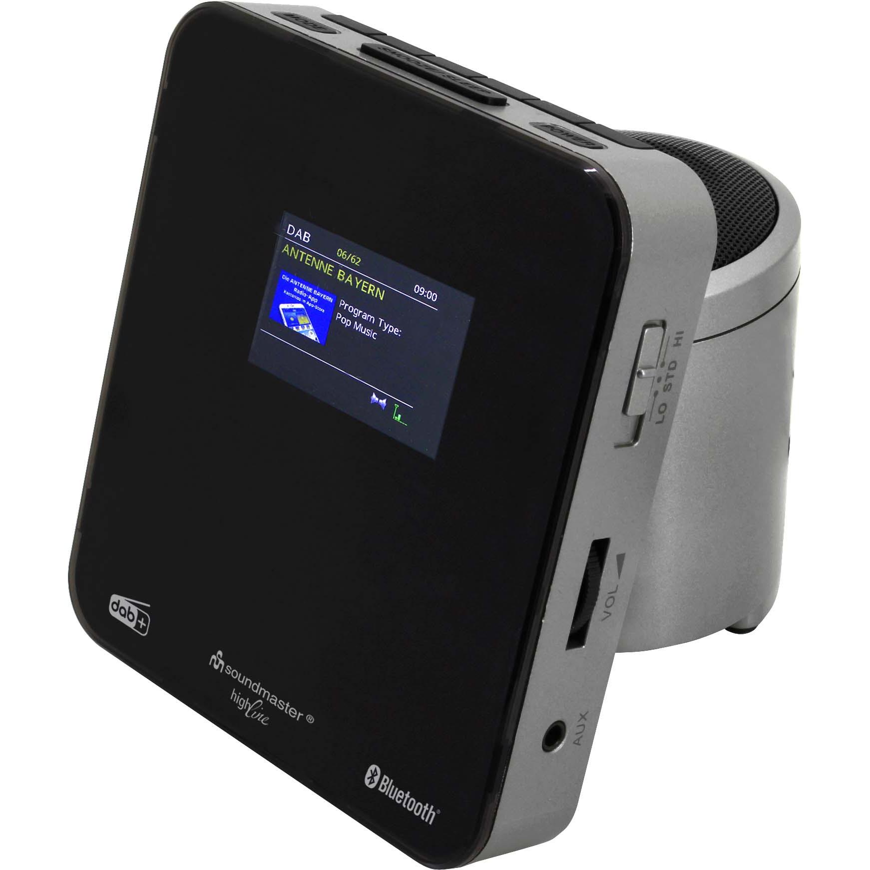 Soundmaster Radio sveglia UR260SI (DAB, FM, KW, Bluetooth), Radio, Bianco