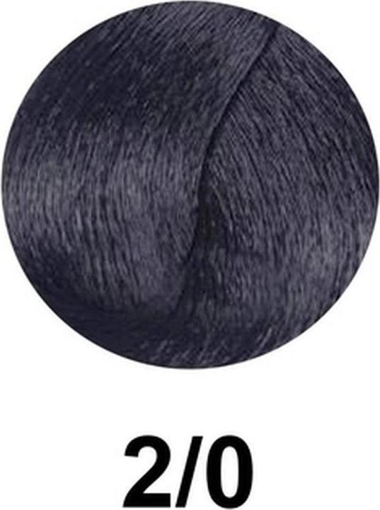 Produktbild Lisap LK OPC Cremehaarfarbe 2/0 schwarzbraun (Schwarzbraun)
