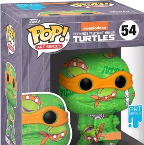 Image du produit Funko Pop! TMNT : Michelangelo (Art Series) (54)