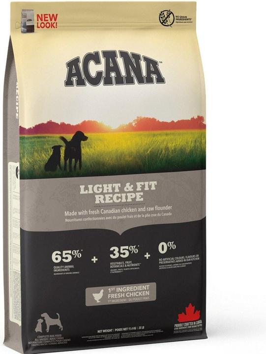 Produktbild Acana Light und Fit (Adult, 1 Stk., 11400 g)