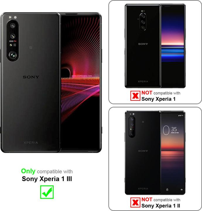 Produktbild Cadorabo TPU Ultra Slim AIR Hülle (Sony Xperia 1 III)