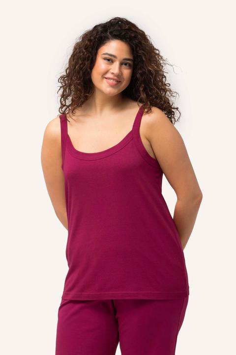 Produktbild Ulla Popken Spaghettitop, Rundhals, Modalmix, ärmellos (46, 48)