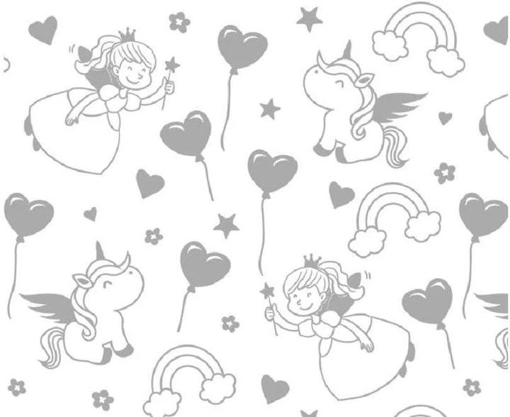 Produktbild Ursus Zauberpapier 250 g/m2 10 Blatt, Weiss, Einhorn (250 g/m², 10 x)