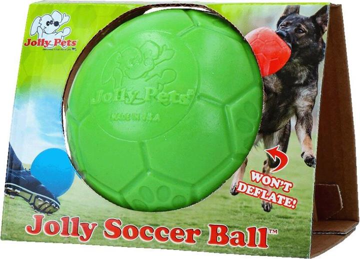 Immagine prodotto Jolly Pets Pallone da calcio 15cm Appel Verde - (JOLL036D) (Palla giocattolo per cani)
