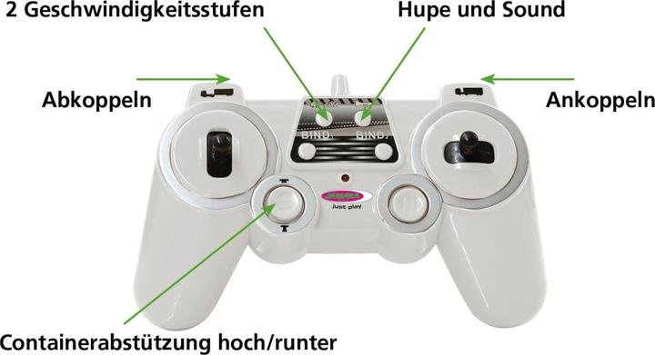 Productafbeelding Jamara Containervrachtwagen Mercedes Benz Arocs
