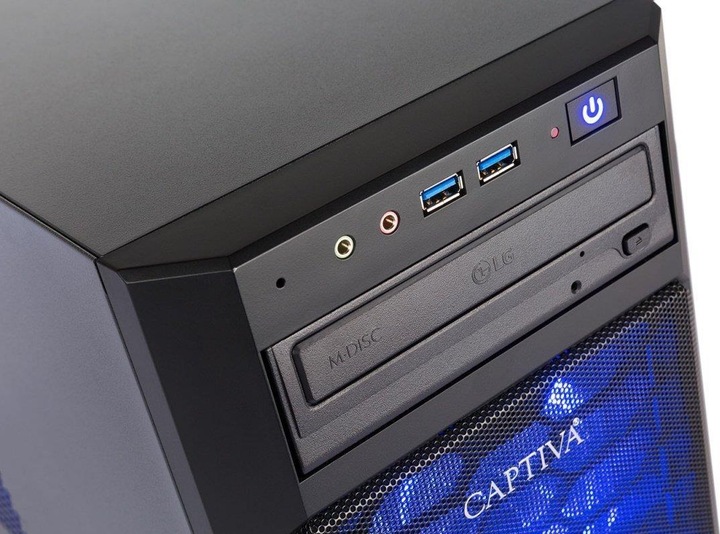 Produktbild Captiva G7A 18V1 Gaming PC (AMD Ryzen 5 2600, 8 GB, 120 GB, GeForce GTX 1050)