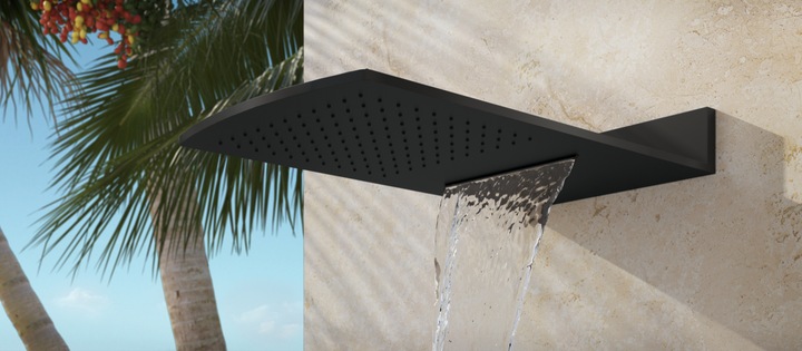 Actual product image Chris Bergen Concealed shower system