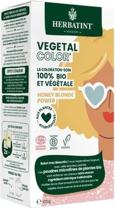 Herbatint Végétal Color Bio Honey Blonde 100g (Honigblond)