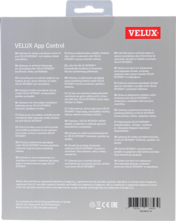 Produktbild Velux App Control KIG 300