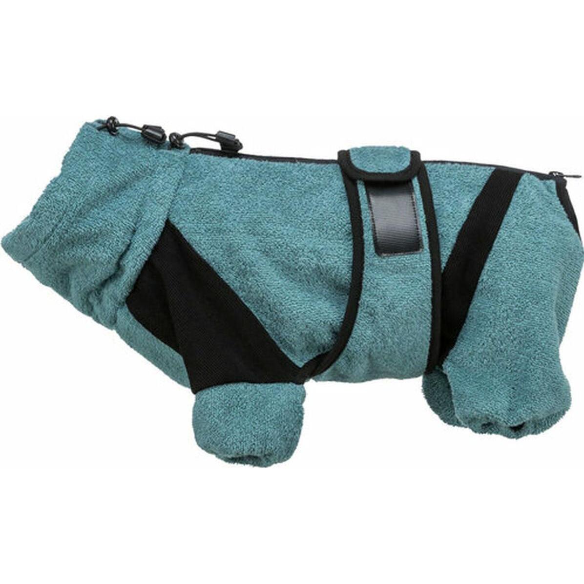 Comparer les prix de Peignoir de Bain en tissu Eponge Pétrole Ultra Absorbant pour Chien - Plusieurs tailles disponibles 
