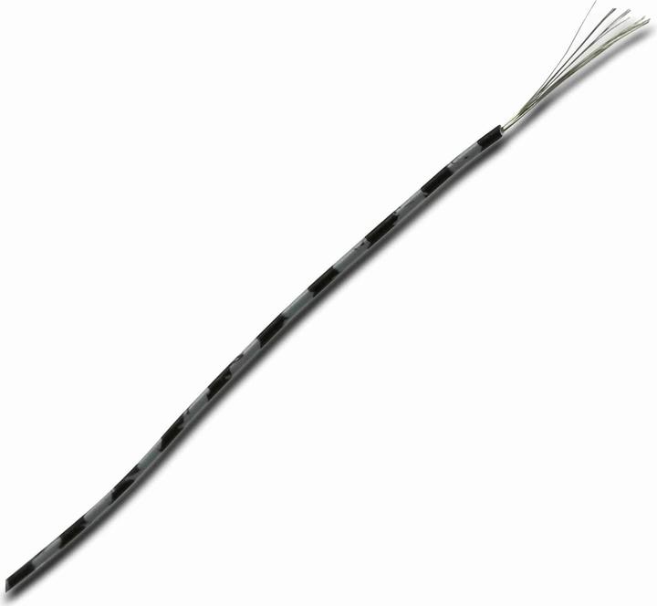 Actual product image Eneroid Stranded wire, 1x0.14, 25m spool, grey/black, LIYV (25 m)