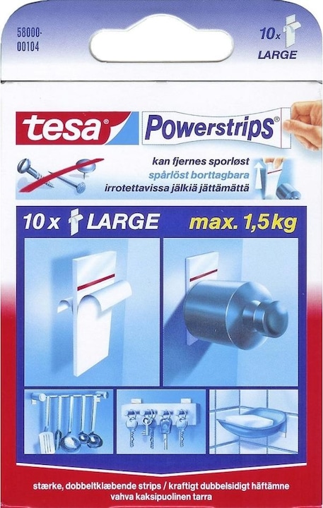 Actual product image tesa Powerstrips