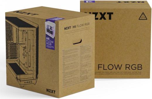 Image du produit NZXT H6 Flow RGB (ATX, mATX, Mini-ITX)