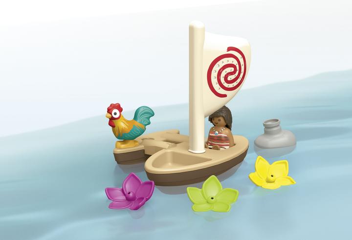 Image du produit Playmobil 1.2.3 & Disney : Vaiana Catamaran (71459, Playmobil Junior)