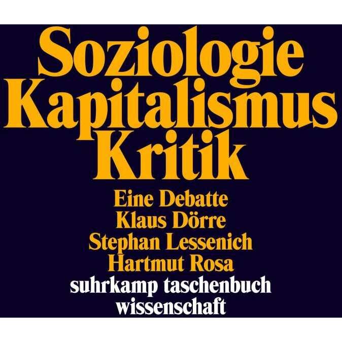 Thumbnail - Soziologie - Kapitalismus - Kritik, Fachbücher von Hartmut Rosa