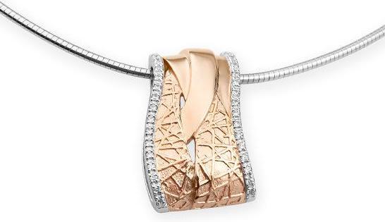Image du produit Breuning PENDENTIF - BRILLE. 0,195 Ct. H/si (Or 750/18 K)
