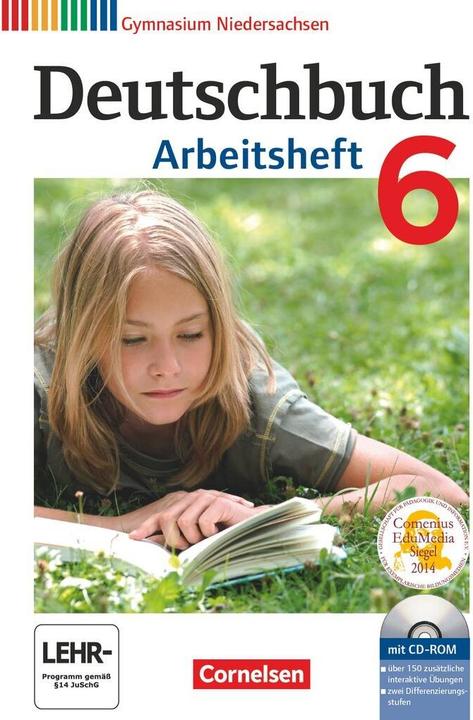 Produktbild Deutschbuch Gymnasium 8. Schuljahr. Arbeitsheft mit Lösungen und CD-ROM. NI (Deutsch, Andrea Wagener, Angela Horwitz, Angela Mielke, Cordula Grunow, Irmgard Schick, Kerstin Muth, Sandra Simberger, Vera Potthast, 2012)