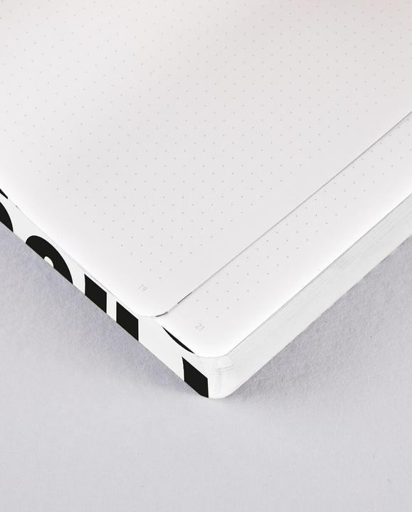 Actual product image Nuuna Graphic L, Work In Progress (22 x 16.5 cm, Dotted, Soft cover)
